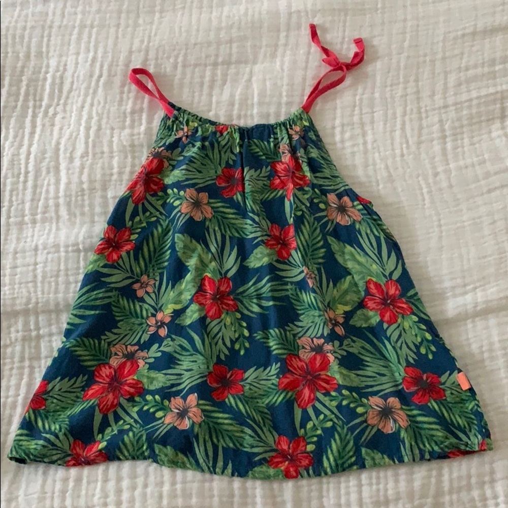 Roxy girl tropical tank top